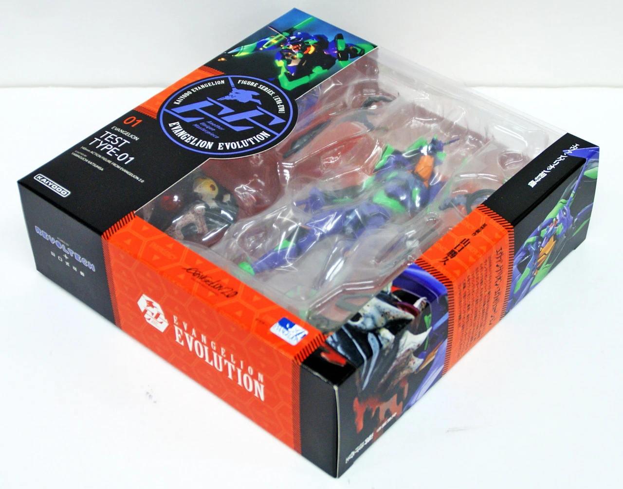 Kaiyodo (Union Creative) Evangelion Evolution EV-001 EVA Unit 01 Revoltech Figure - Image 2
