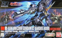 Bandai HGUC 153 Gundam RX-0(N) UNICORN Gundam 02 BANSHEE NORN (UNICIRN MODE) 1/144 Scale Kit