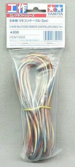 Tamiya 75022 8-Wire Multicore Remote Controller Cable (5m)