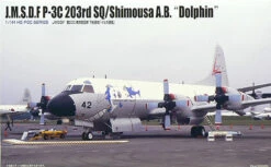 Arii 721636 P-3C JMSDF 203rd SQ/Shimousa A.B Dolphin 1/144 Scale Kit (Microace)