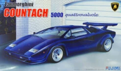 Fujimi EM14 Lamborghini Countach 5000 Quattrovalvole 1/24 Scale Kit