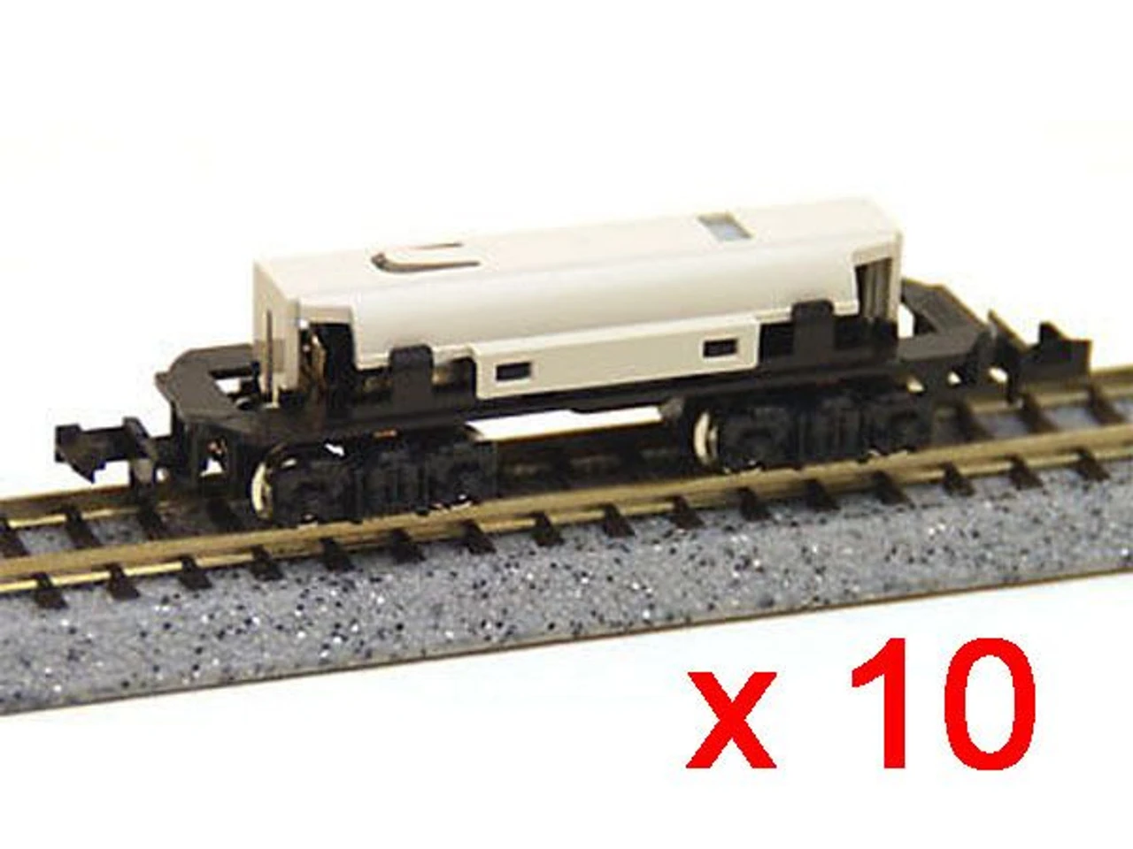 Other 10 Pieces Of Kato 11-105 Powered Motorized Chassis Value Set (N Scale)