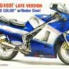 Hasegawa 1/12 Suzuki RG400 Late Model Blue/White W/Under Cowl Plastic Model