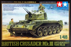 Tamiya 32546 British Crusader Mk.III Anti-Aircraft Tank 1/48 Scale Kit