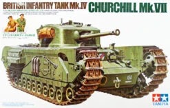 Tamiya 35210 British Infantry Tank Mk.IV Churchill Mk.VII 1/35 Scale Kit