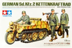Tamiya 1/35 German Sd.Kfz.2 Kettenkraftrad (Mid-production) Plastic Model