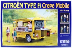 Ebbro 25013 CITROEN Type H Crepe Mobile With Figure 1/24 Scale Plastic Model Kit