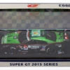 Ebbro 45263 DStation Advan Super GT-R Okayama 2015 No.24 Green Black 1/43 Scale