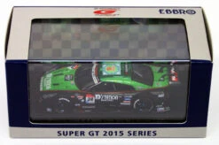 Ebbro 45263 DStation Advan Super GT-R Okayama 2015 No.24 Green Black 1/43 Scale