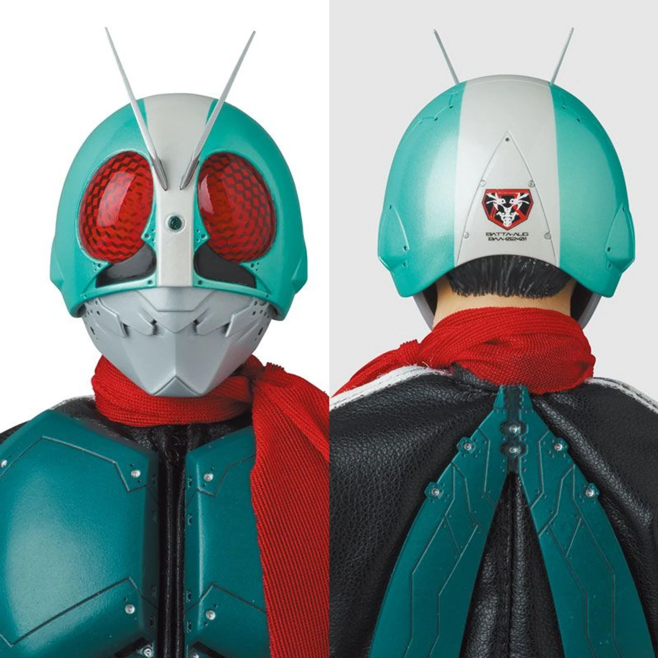 Medicom Real Action Heroes - Kamen Rider No. 2 + 1 Figure (Shin Kamen Rider) - Image 6