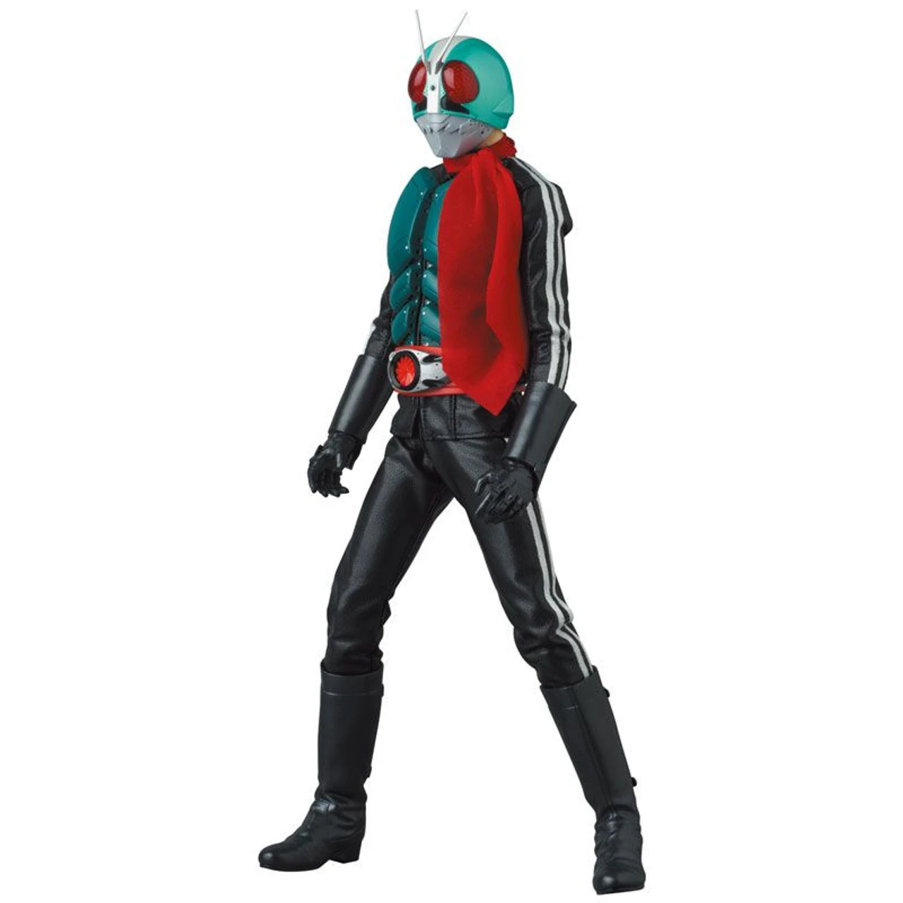Medicom Real Action Heroes - Kamen Rider No. 2 + 1 Figure (Shin Kamen Rider) - Image 9