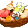 Medicom UDF-345 Ultra Detail Figure Moomin Series 2 Little My (Basket With Handicrafts Tool)