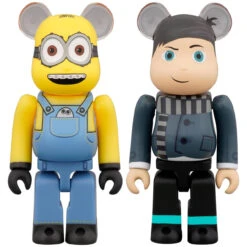 Medicom Bearbrick BE@RBRICK Otto & Young Gru 100 Percent 2PACK