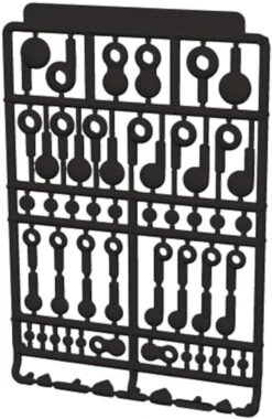 Hobby Base PPC-TN106 1/12 Figure Joint Dark Gray