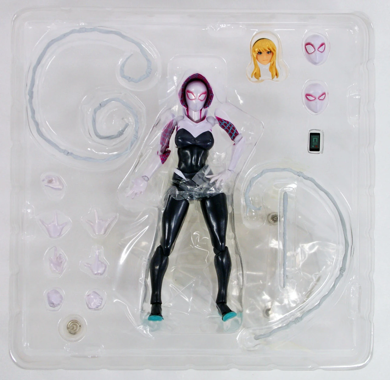 Kaiyodo Amazing Yamaguchi 004 Marvel Comic Spider-Gwen Revoltech Figure - Image 3