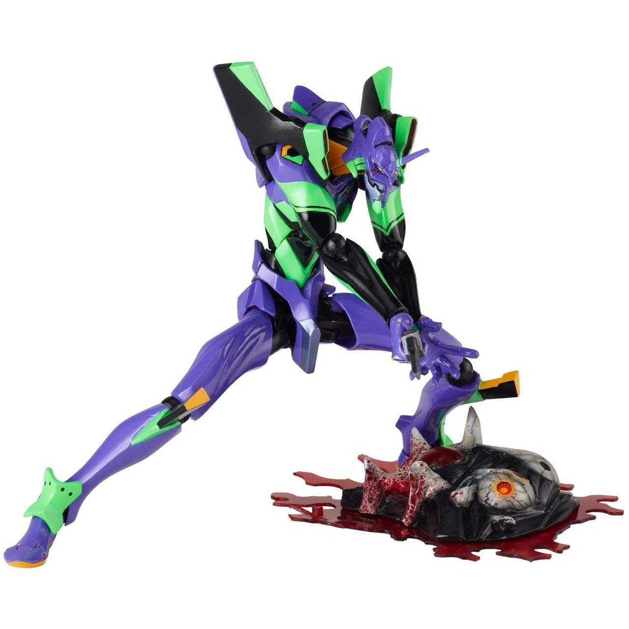 Kaiyodo (Union Creative) Evangelion Evolution EV-001 EVA Unit 01 Revoltech Figure - Image 6