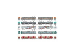 Tomytec The Tetsudou Collection Series No.21 1 Carton (10 Trains) (N Scale)