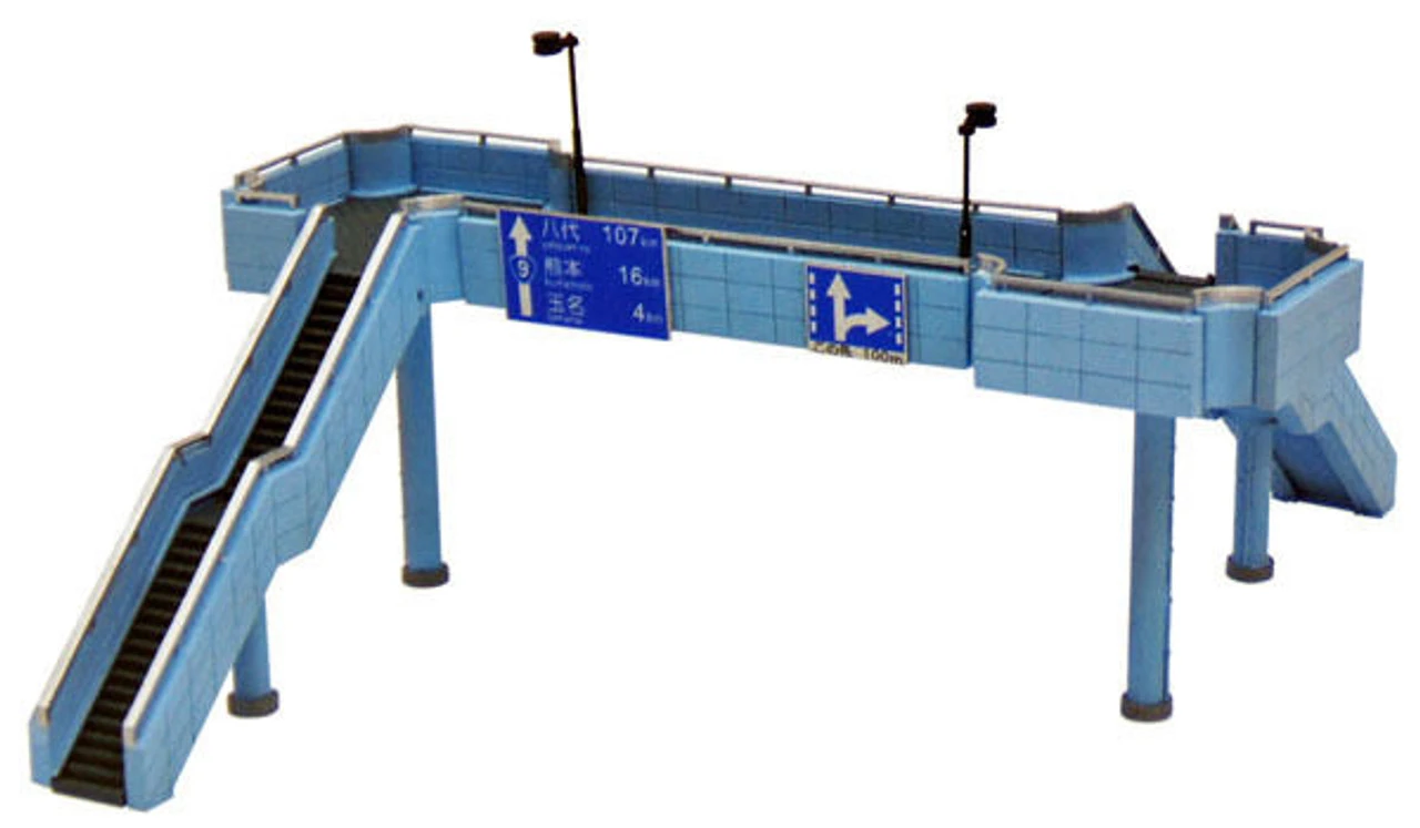 Tomytec (Komono 119) Pedestrian Bridge (Large Highway Overpass) (N Scale)