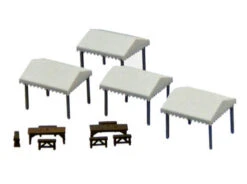 Tomytec (Komono 059-2) Tent 2 (N Scale)