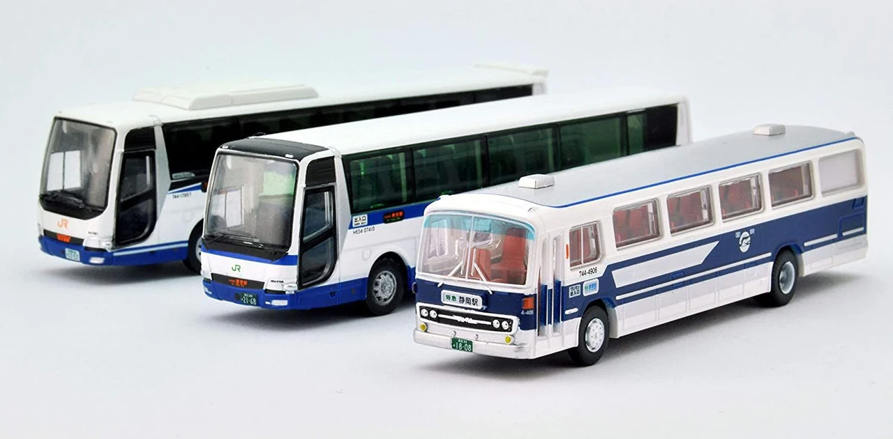 Tomytec The Bus Collection Tomei Highway Bus 50th Anniversary 3 Bus Set (N Scale) - Image 7