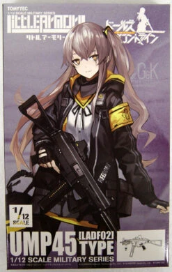 Tomytec LADF02 Doll's Frontline UMP45 Type 1/12 Scale Plastic Model Kit