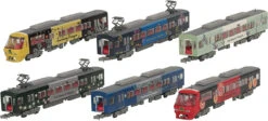 Tomytec Nishi Nippon Railroad Type 8000 Yanagawa Sightseeing Train 'Mizuto' 6 Cars Set (N Scale)