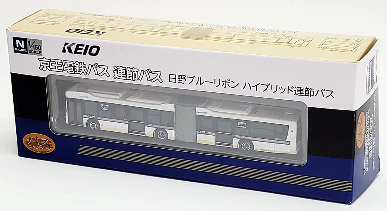 Tomytec Bus Collection Keio Dentetsu Bus Articulated Bus (N Scale) - Image 7