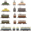 Tomytec Nostalgic Tetsudo Collection Series No.3 One Carton (10 Trains) (N Scale)
