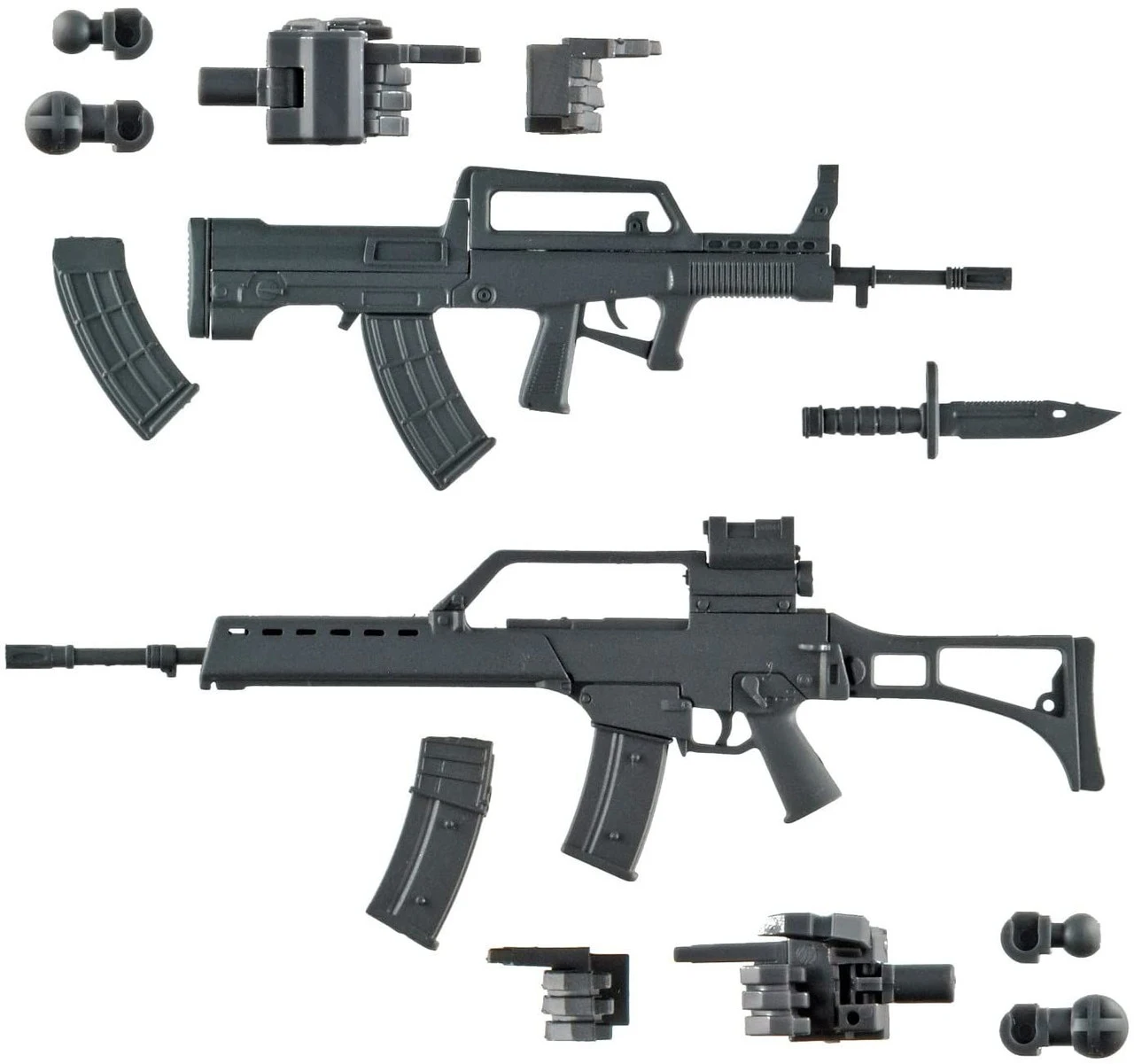 Tomytec Diocom Weapons DCML01 Assault Rifle Set A Plastic Model