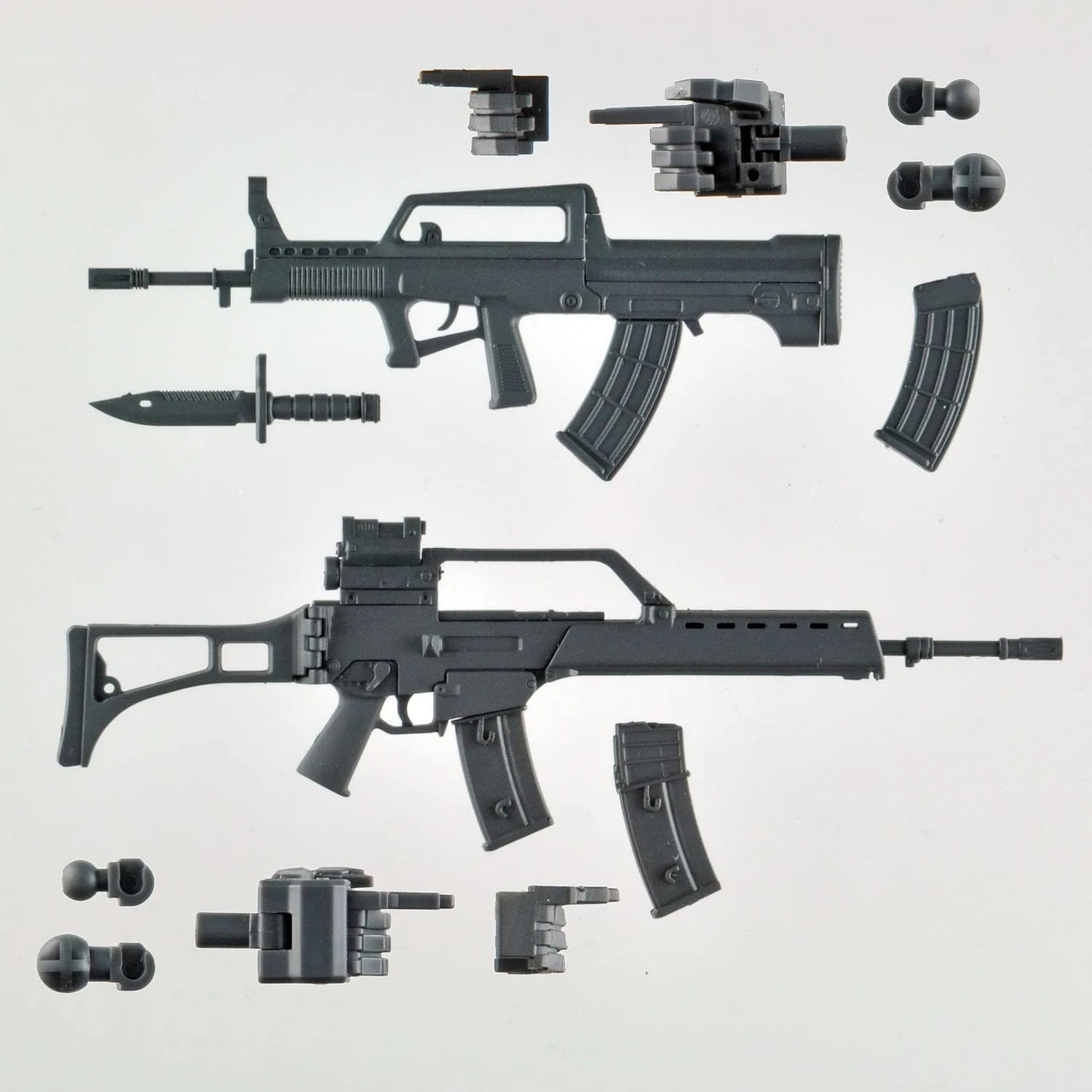 Tomytec Diocom Weapons DCML01 Assault Rifle Set A Plastic Model - Image 2