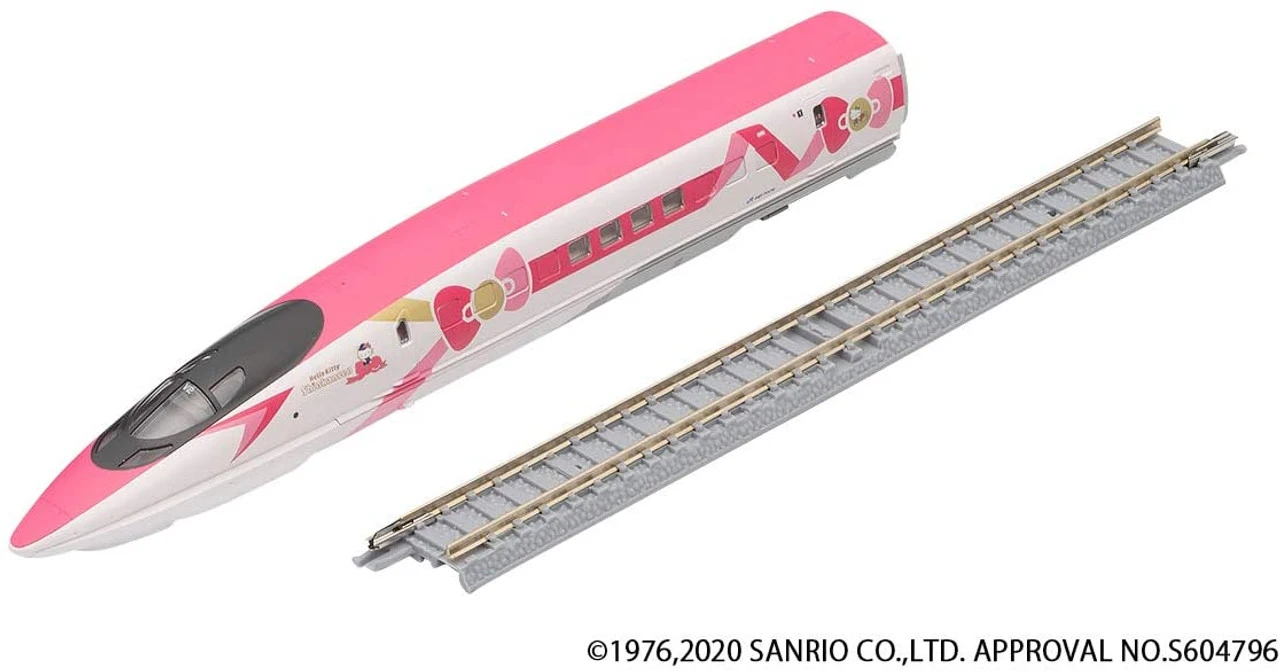 Tomix FMC-01 First Car Museum JR Series 500-7000 Sanyo Shinkansen 'Hello Kitty Shinkansen' (N Scale) - Image 6