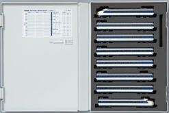 Tomix 98731 JNR Series 0 Tokaido/ Sanyo Shinkansen 'Large Window Early Type/ Kodama' 8 Cars Set (N Scale)