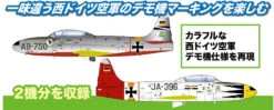 Platz 1/72 West German Air Force Trainer Aircraft T-33A Demo Paint Ver. Plastic Model