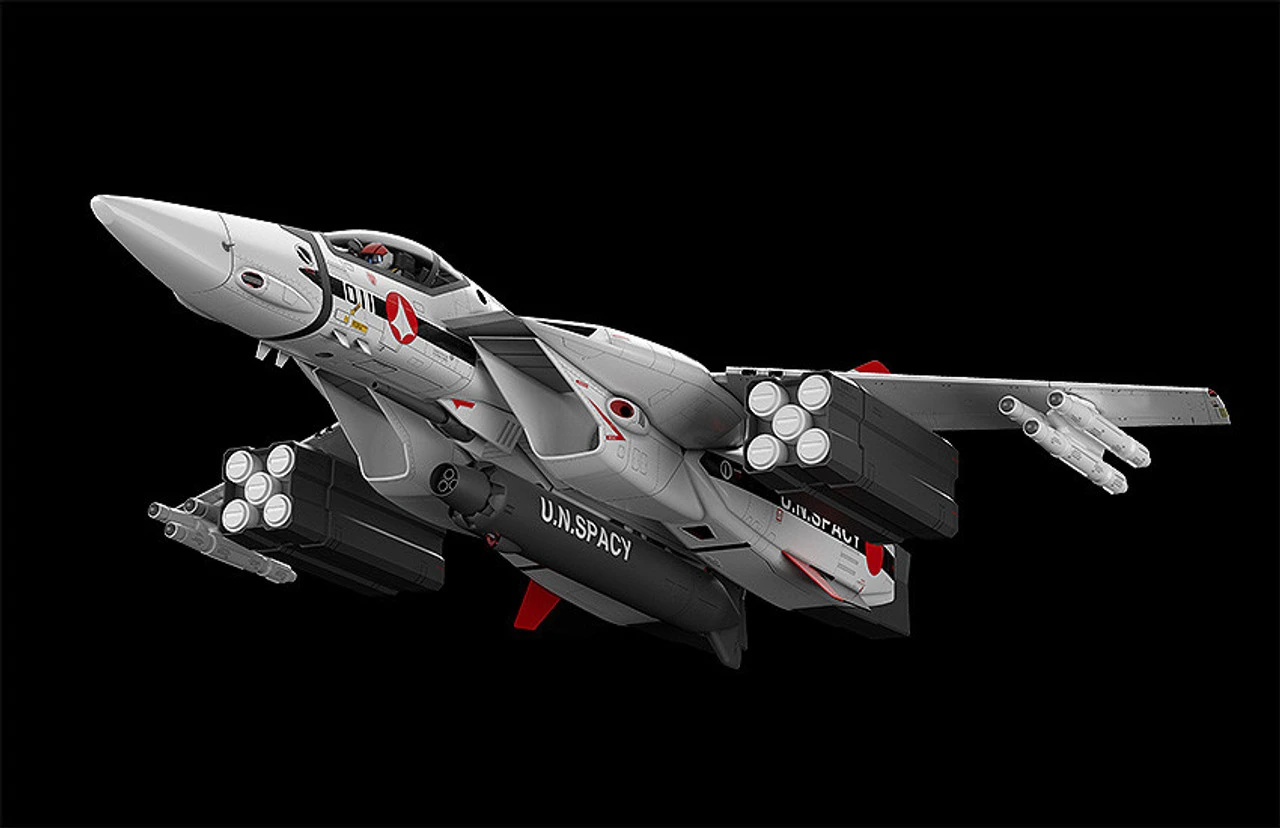 Max Factory PLAMAX MF-45 Minimum Factory VF-1 Fighter Valkyrie 1/20 Scale Kit (Macross: Do You Remember Love?) - Image 5