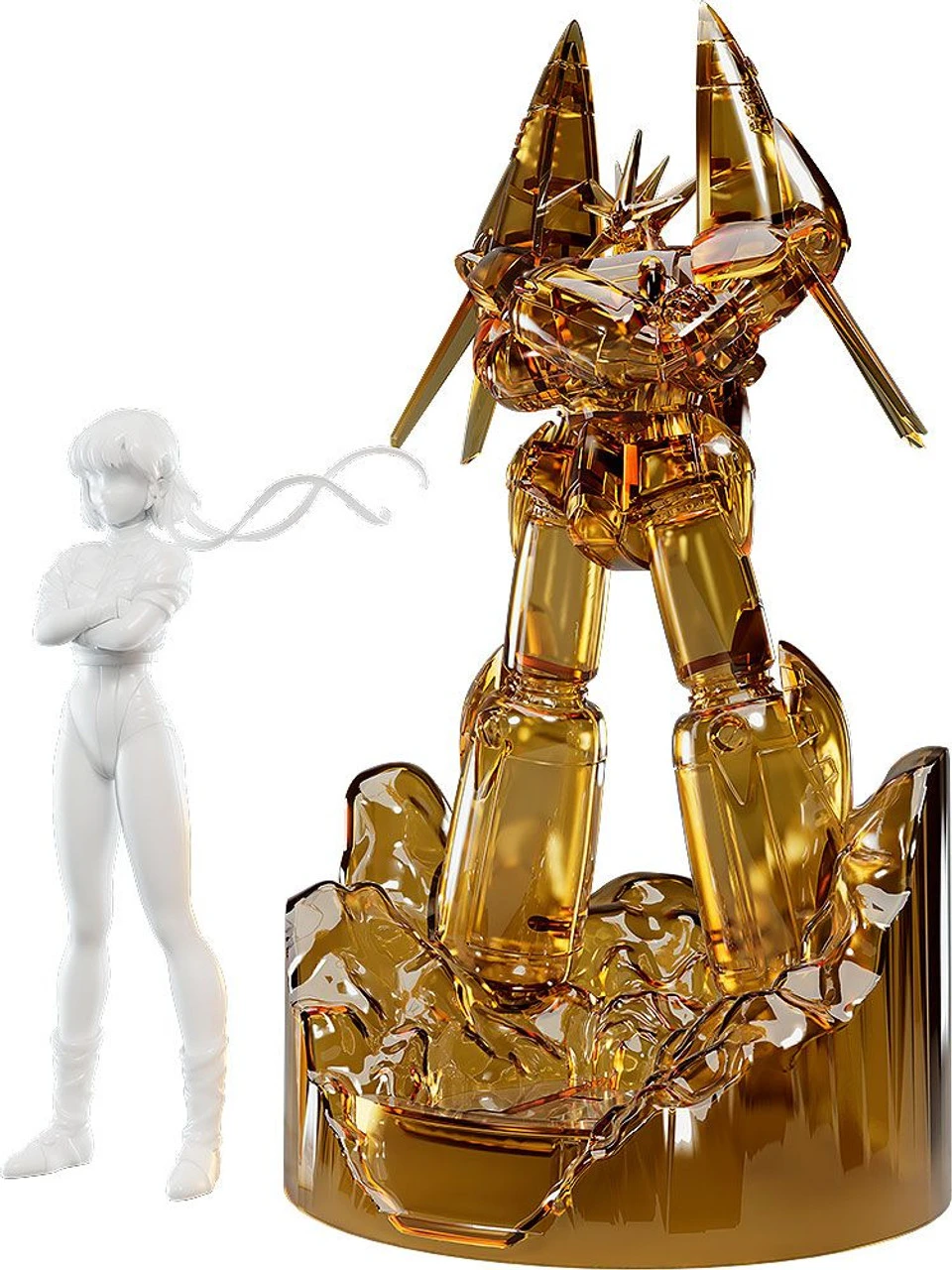 Max Factory PLAMAX MF-81 Minimum Factory Noriko Takaya With Gunbuster: Effect Color Ver. Plastic Model (Gunbuster)