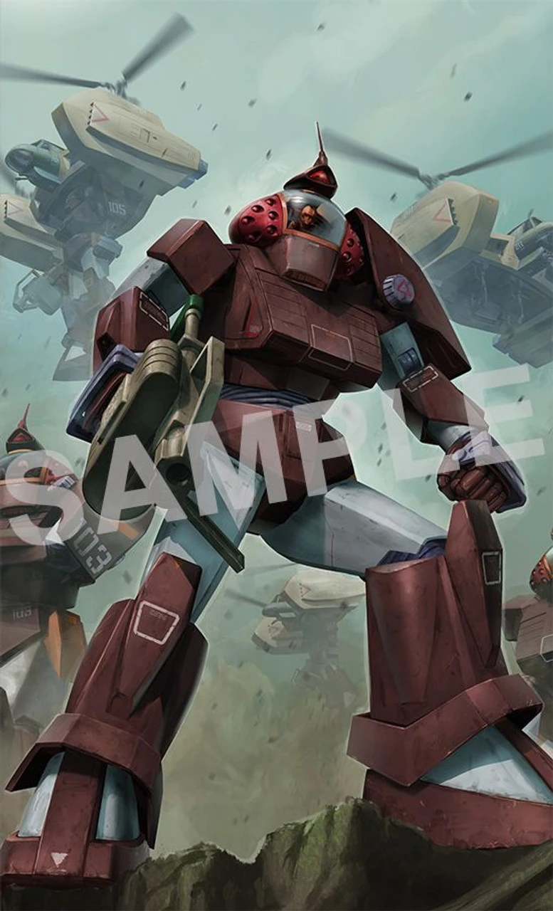 Max Factory COMBAT ARMORS MAX07: 1/72 Scale Soltic H102 Bushman Plastic Model (Fang Of The Sun Dougram) - Image 9