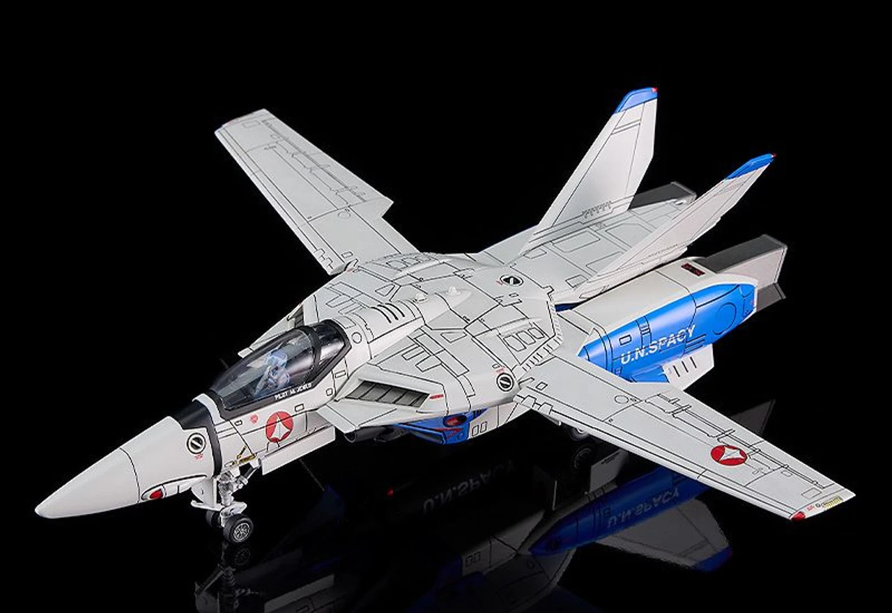 Max Factory PLAMAX PX07 VF-1A Fighter Valkyrie Vermillion Platoon (Maximilian Jenius/Hayao Kakizaki) 1/72 Plastic Model (The Super Dimension Fortress Macross) - Image 4