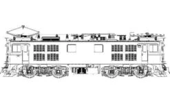 Tramway TW-ED71-1SA JNR Electric Locomotive ED71 1st Mass Production Type (1 Headlight) (HO Scale)