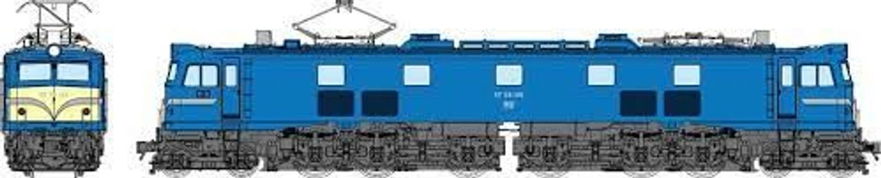 Tramway TW-EF58-09 JNR EF58 146 Yoroi Window/SG/Small Front Window Front Warning Color (HO Scale)