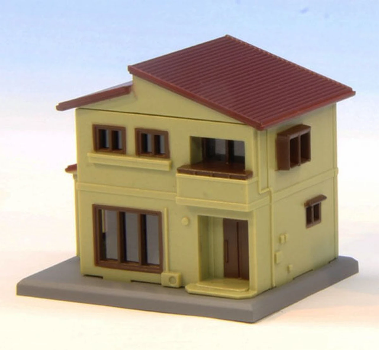 Rokuhan S043-1 Two-Storied House B (Beige) (Z Scale)