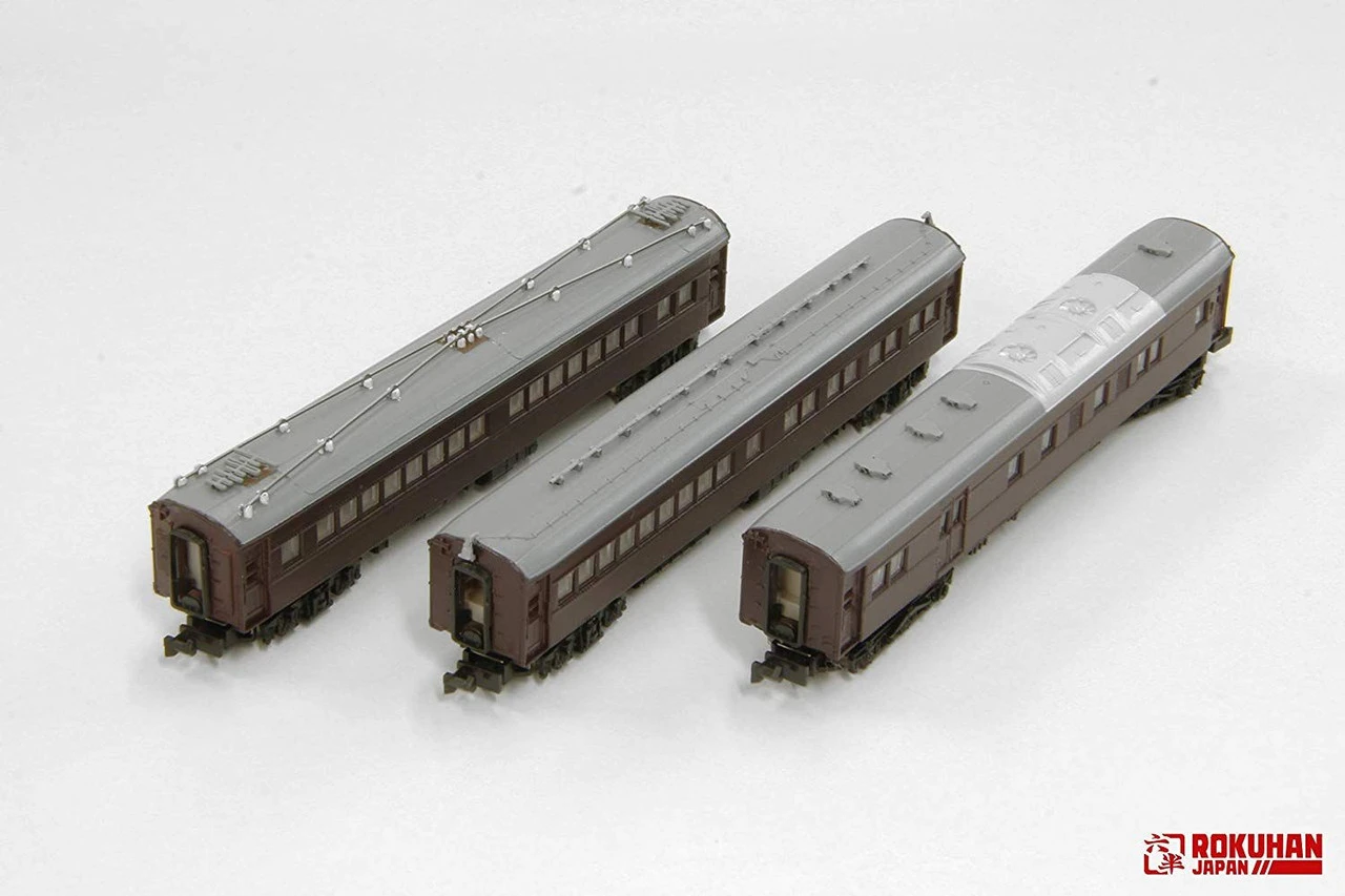 Rokuhan T036-1 Imperial Train 1-Go Configuration Later Ver. 5 Cars Set (Z Scale) - Image 4