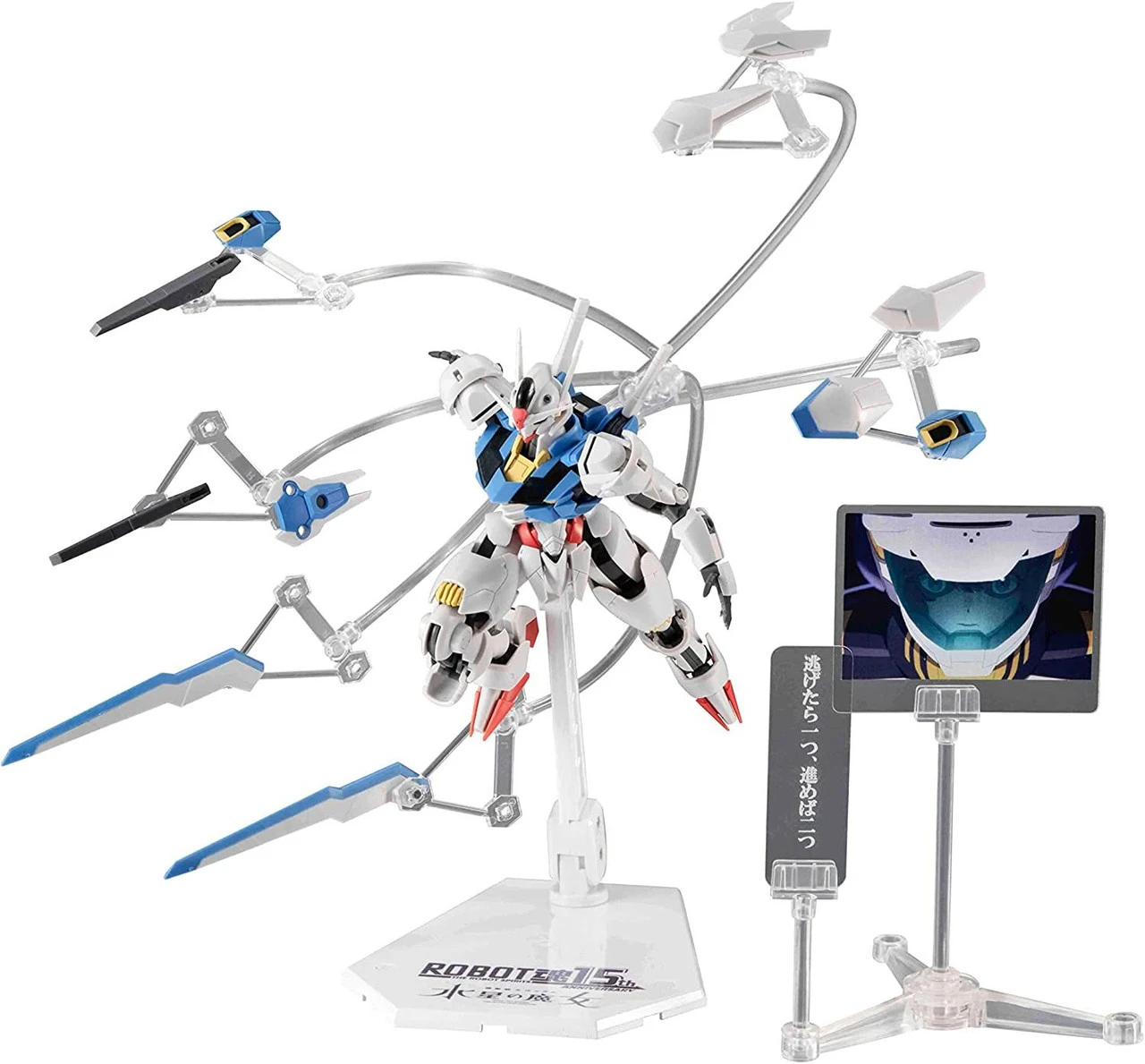 Bandai Robot Spirits (Side MS) XVX-016 Gundam Aerial Ver. A.N.I.M.E. - Robot Spirits 15th Anniversary - - Image 6