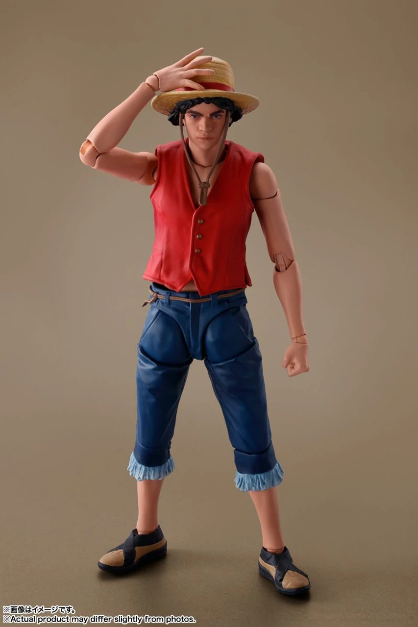 Bandai S.H.Figuarts Monkey D. Luffy Figure (A Netflix Series: One Piece) - Image 4