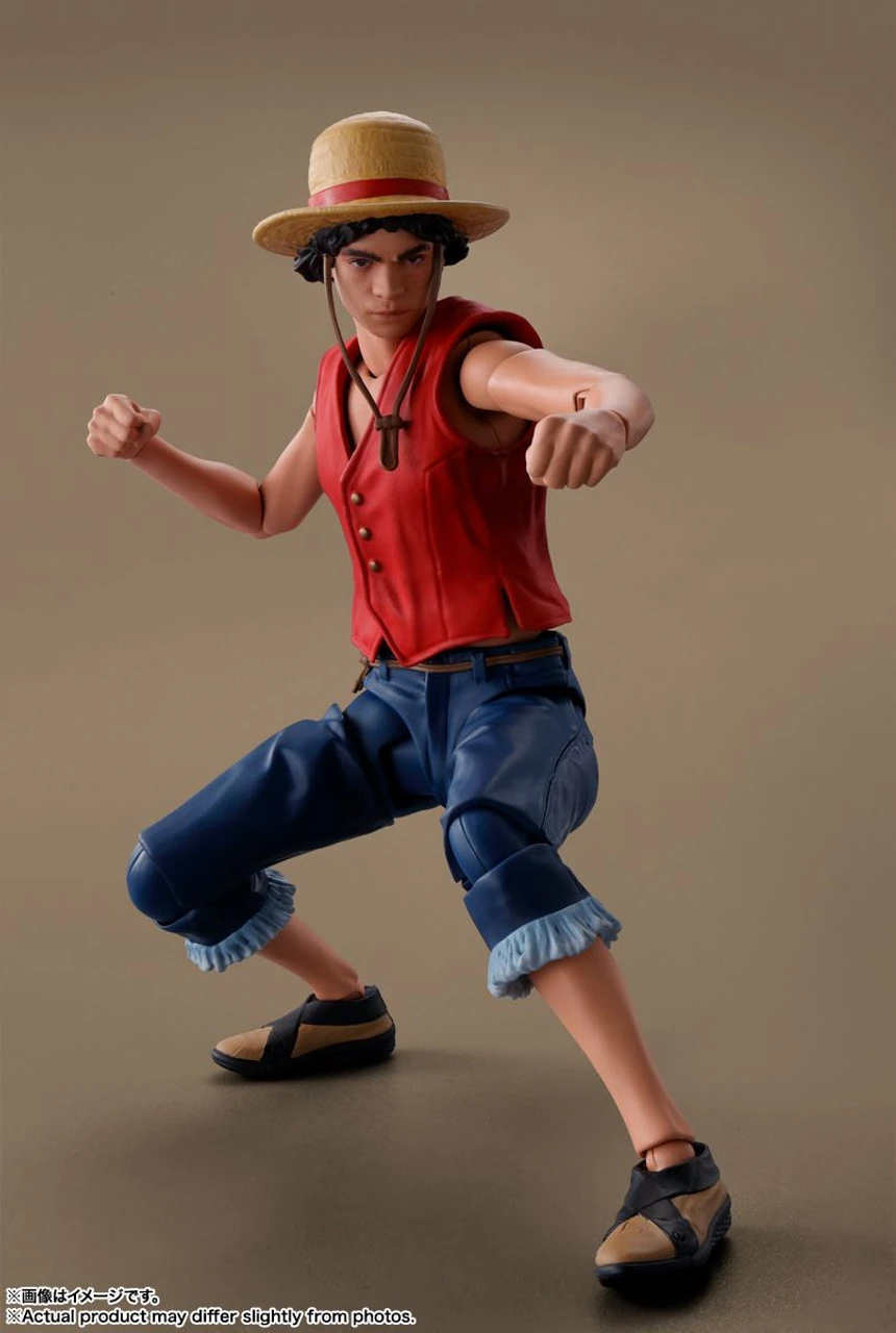 Bandai S.H.Figuarts Monkey D. Luffy Figure (A Netflix Series: One Piece) - Image 2