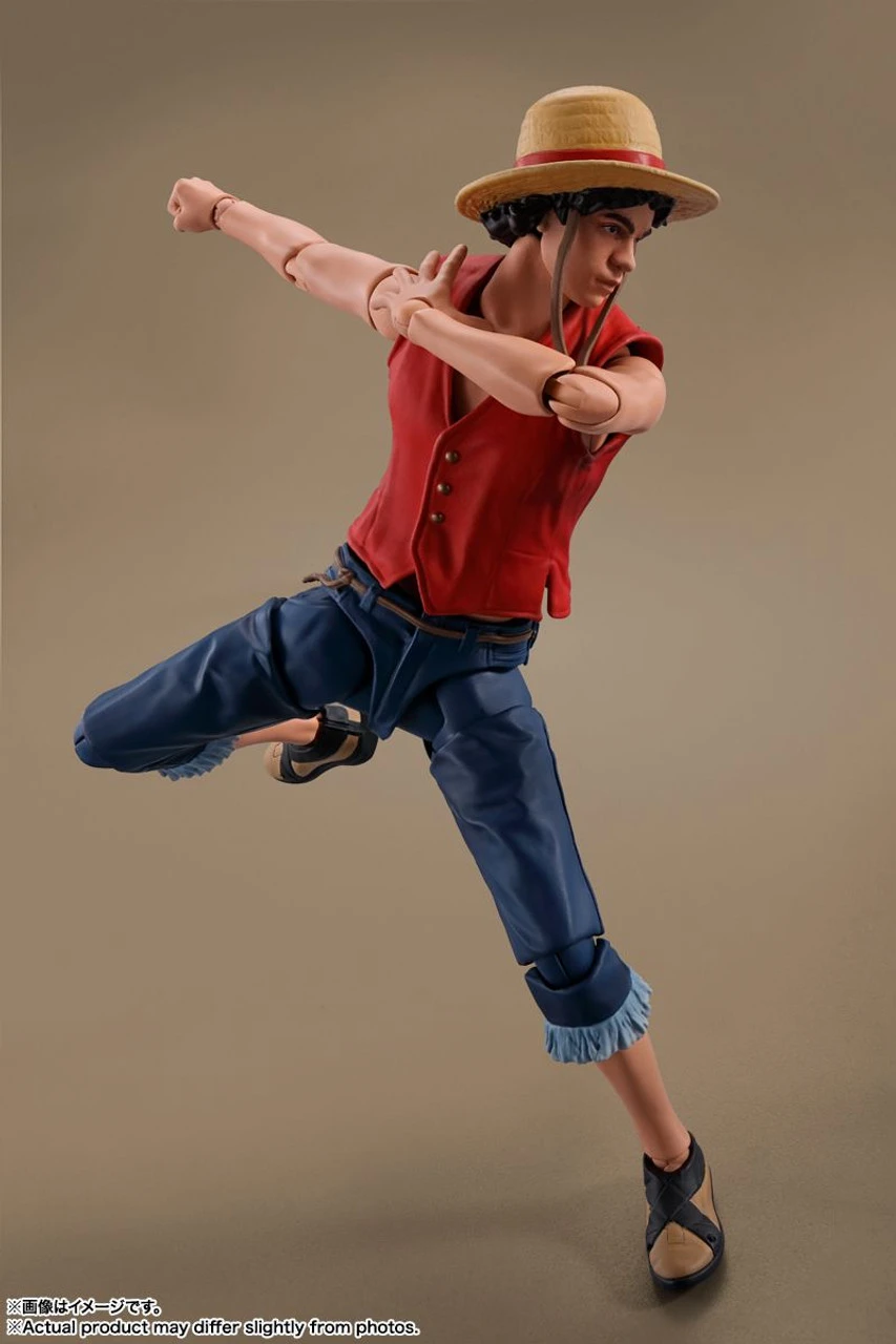 Bandai S.H.Figuarts Monkey D. Luffy Figure (A Netflix Series: One Piece) - Image 5