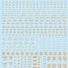 HiQparts 1/100 One Color Orange RB02 Caution Decal