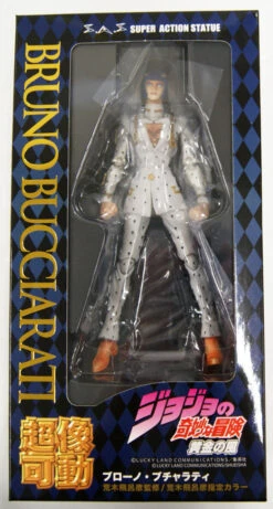 Medicos Jojo's Bizarre Adventure 5 Golden Wind: Super Action Statue Bruno Buccellati Figure
