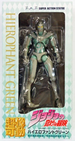 Medicos Jojo's Bizarre Adventure 3 III Hierophant Green Figure 4580122818524