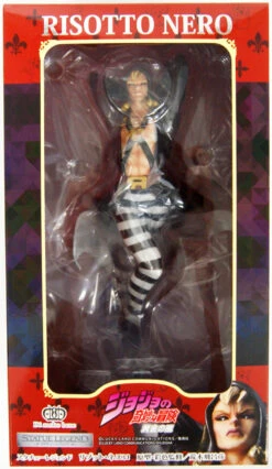 Di Molto Bene Statue Legend Risotto Nero Figure (Jojo's Bizarre Adventure Part 5 Golden Wind)