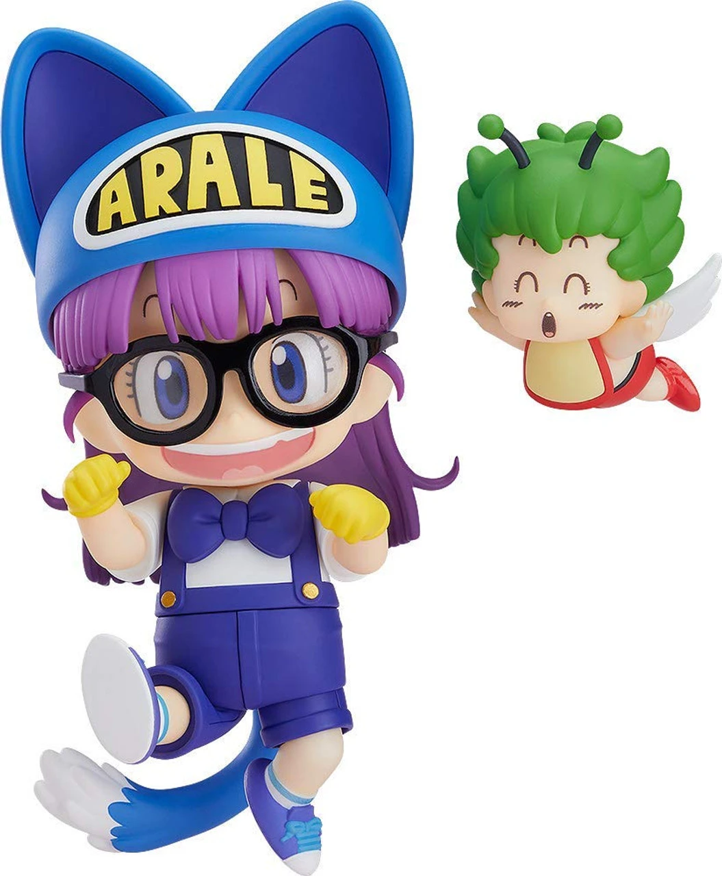 GOOD SMILE COMPANY Good Smile Nendoroid 1009 Arale Norimaki: Cat Ears Ver. & Gatchan (Dr. SLUMP ARALE CHAN) - Image 4